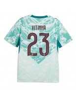 Portugalsko Vitinha #23 Venkovní Dres MS 2026 Krátký Rukáv